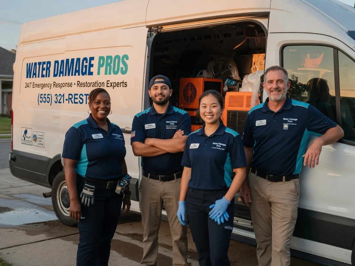 Water Damage Restoration company in Oakwood, TX