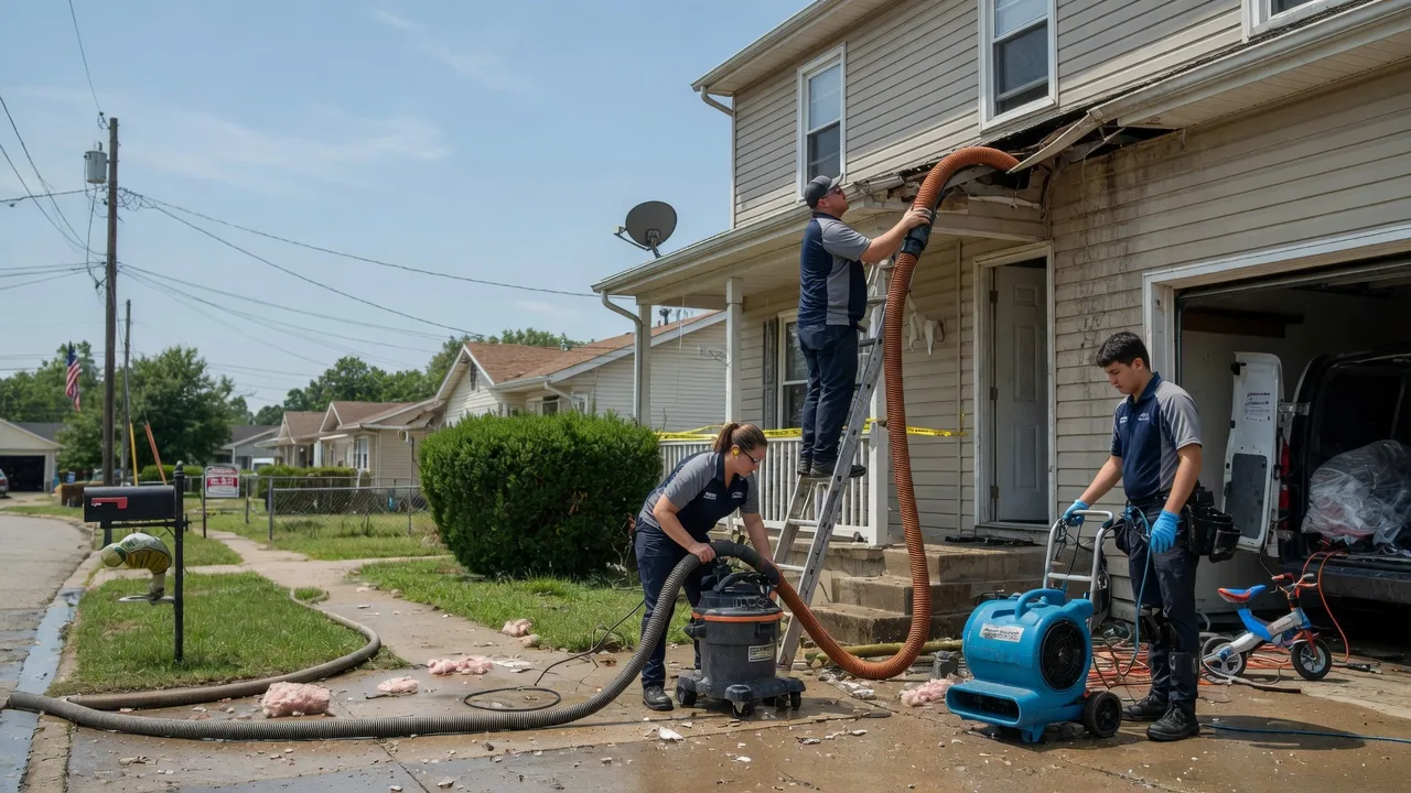Water Damage Restoration in Oakwood, TX near me